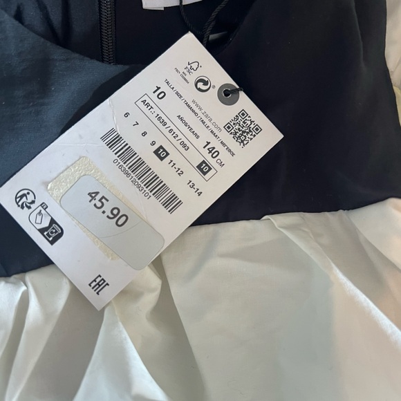 Chic Jumpsuit Dressy Romper from Zara Soft & so cute 4 Holiday Size 10 Brand New - Picture 4 of 4